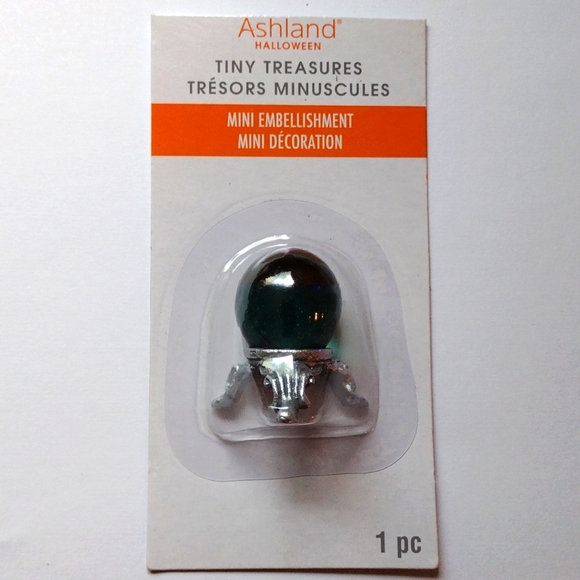Miniture Dollhouse Psychic Crystal Ball mini Ashland Halloween - Picture 1 of 5